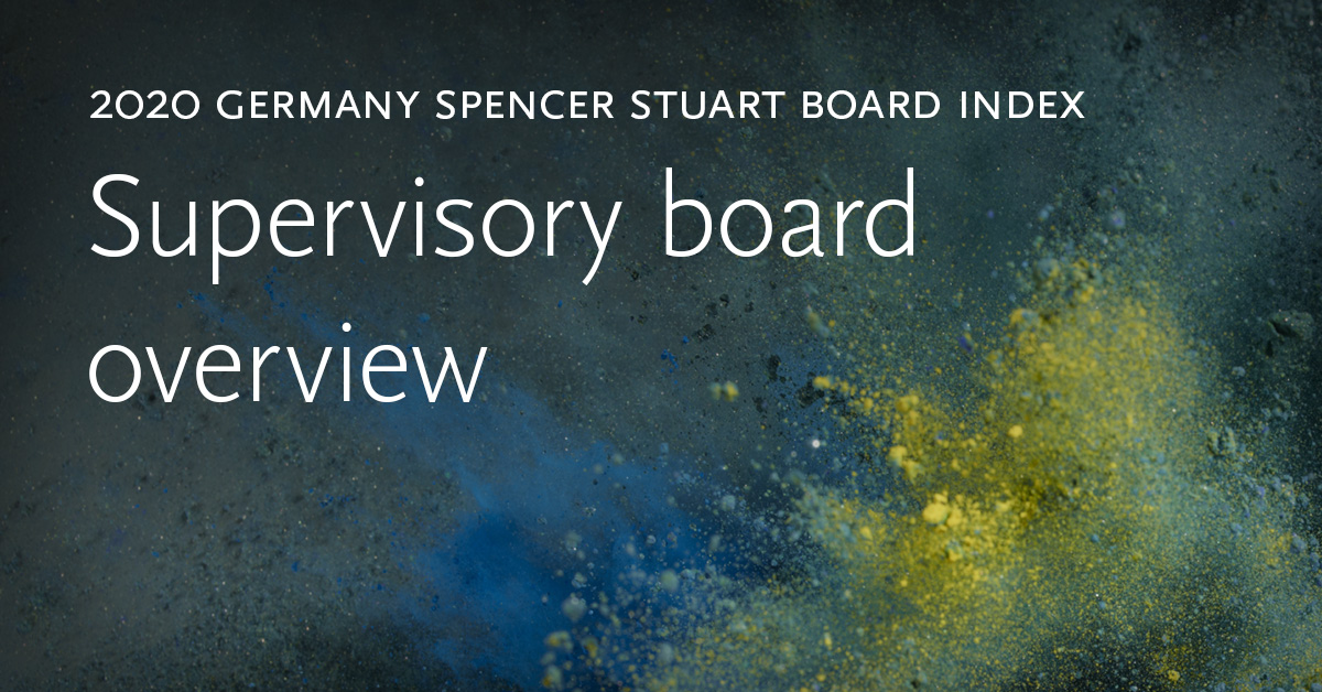 Supervisory board overview