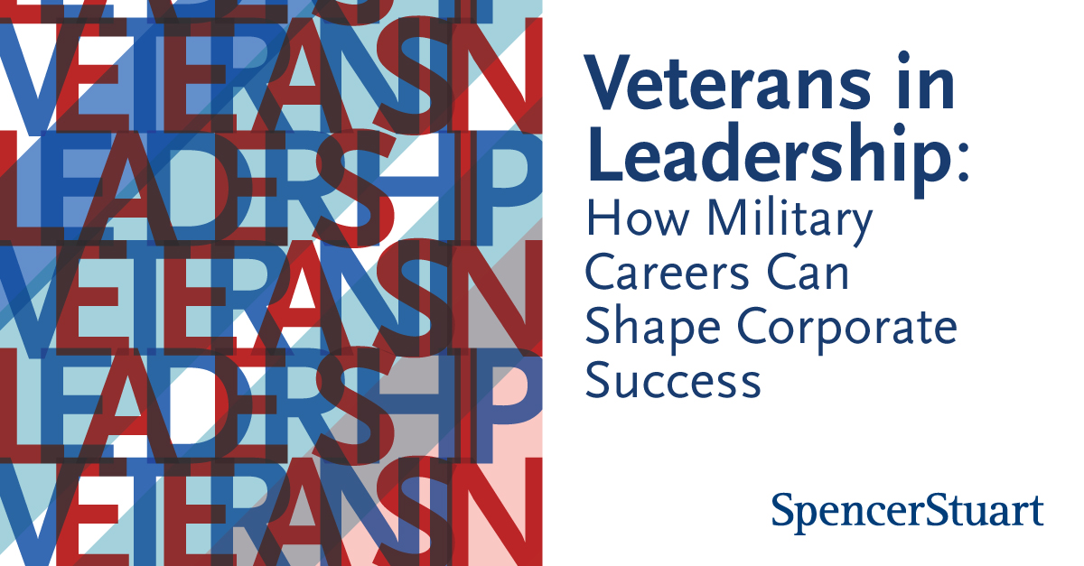 Veterans in Leadership How Military Careers Can Shape Corporate Success