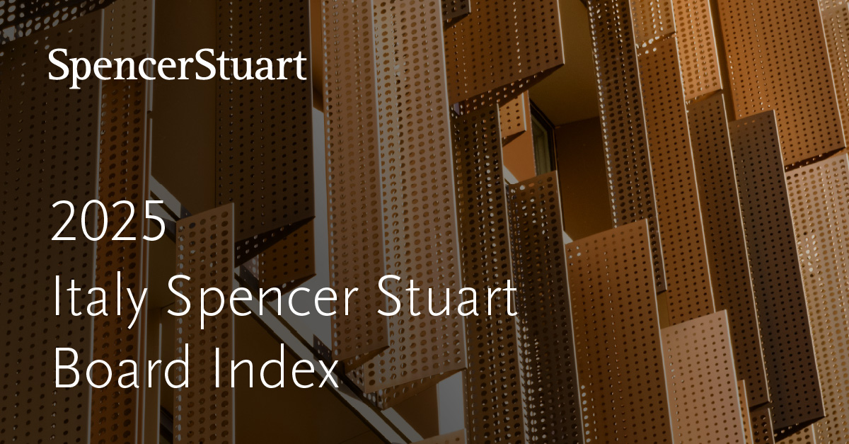 2025 Italy Spencer Stuart Board Index